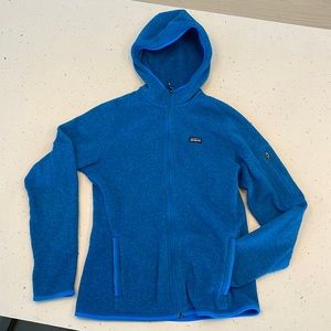 Women’s Patagonia hooded front zip jacket